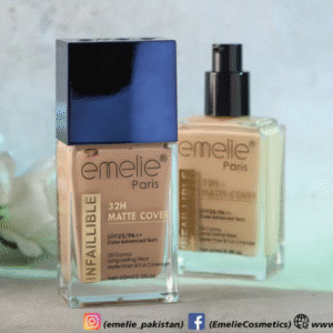 Emelie Paris 32-Hour Matte Cover Foundation – 60ml