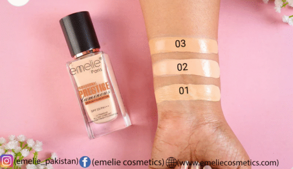 Emelie Prestige Luminous Serum Foundation – 60ml - Image 4