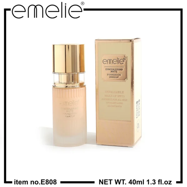 CONCEALER & MATTE FOUNDATION (2 IN 1) – EMELIE PARIS - Image 4