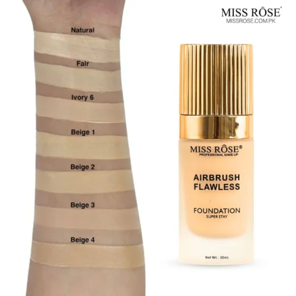 MISS ROSE AIRBRUSH FLAWLESS FOUNDATION - Image 4
