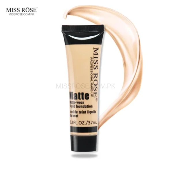 MISS ROSE FULL COVERAGE MATTE FOUNDATION - Image 8