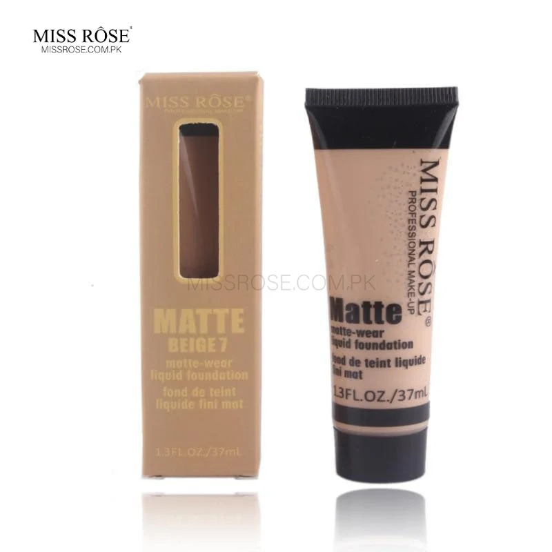 MISS ROSE FULL COVERAGE MATTE FOUNDATION - Image 3