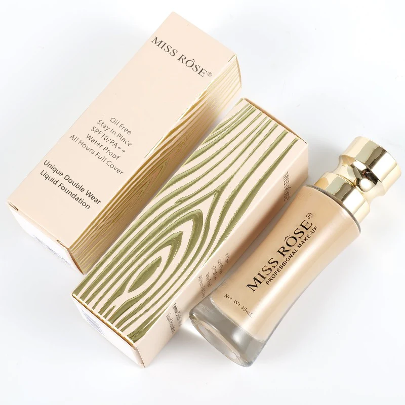 MISS ROSE UNIQUE DOUBLE WEAR LIQUID FOUNDATION