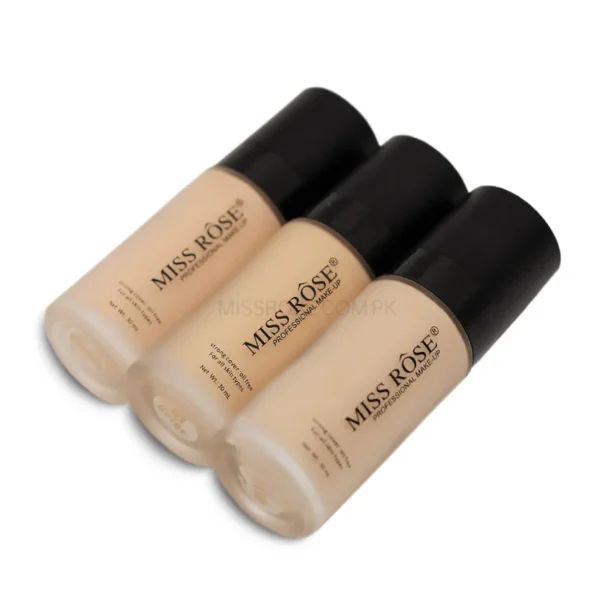 MISS ROSE STRONG COVER OIL FREE FOUNDATION - Image 7