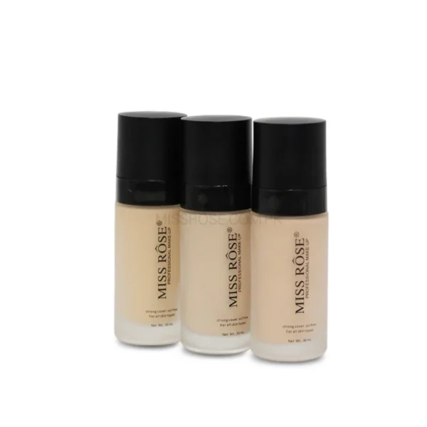 MISS ROSE STRONG COVER OIL FREE FOUNDATION - Image 2