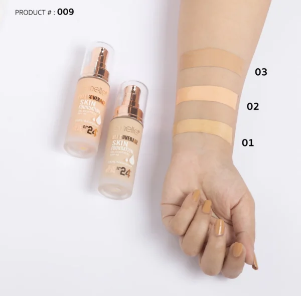 EMELIE FULL COVERAGE SKIN FOUNDATION – 30ML - Image 3