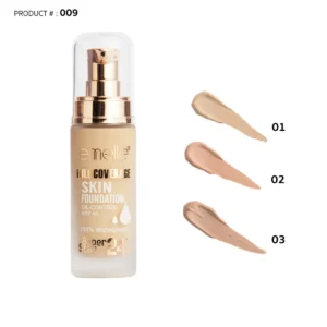 EMELIE FULL COVERAGE SKIN FOUNDATION – 30ML