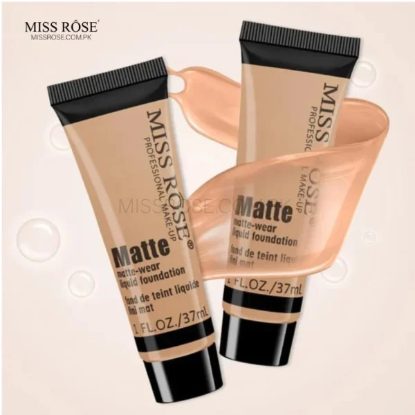 MISS ROSE FULL COVERAGE MATTE FOUNDATION